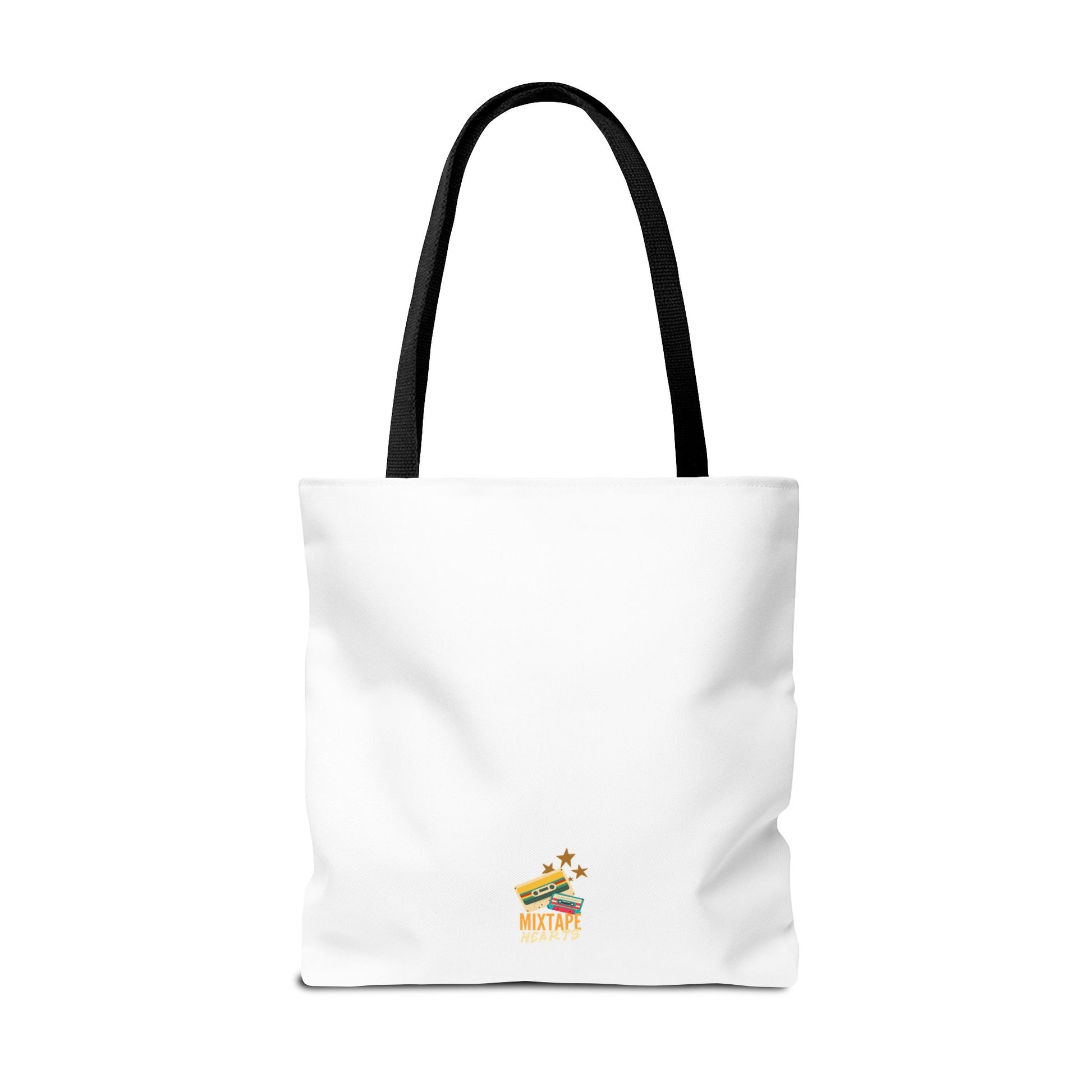 Certified Fanboy Since 1999 – Pop Music Tote Bag– Nostalgic Music Tote, Cute Tote, Gift for Fangirls, Fan Merchandise, Artsy Bag, AOP Design - Mixtape Hearts