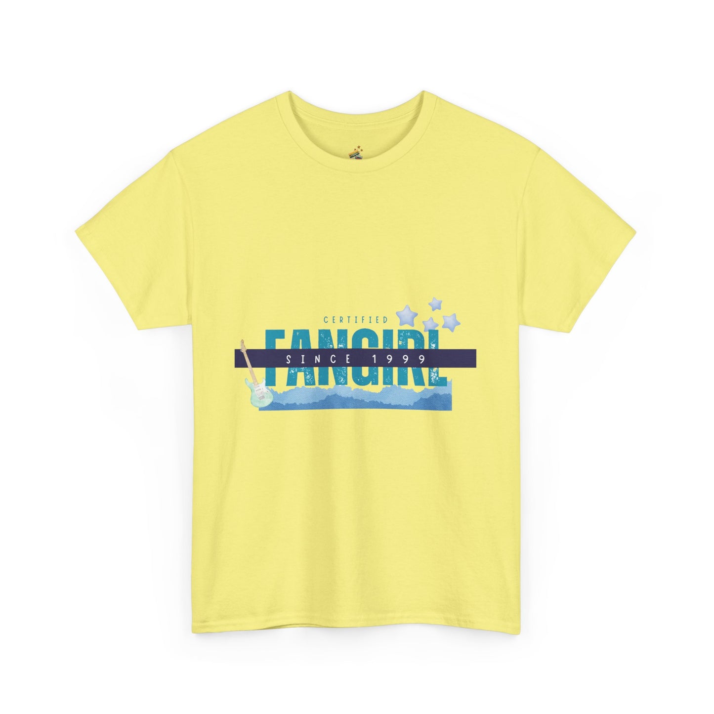 Certified Fangirl Since 1999 – Retro Pop Music Tee, Casual Tee, Graphic T-Shirt, Gift for Fans, Summer Wear, Everyday Comfort - Mixtape Hearts
