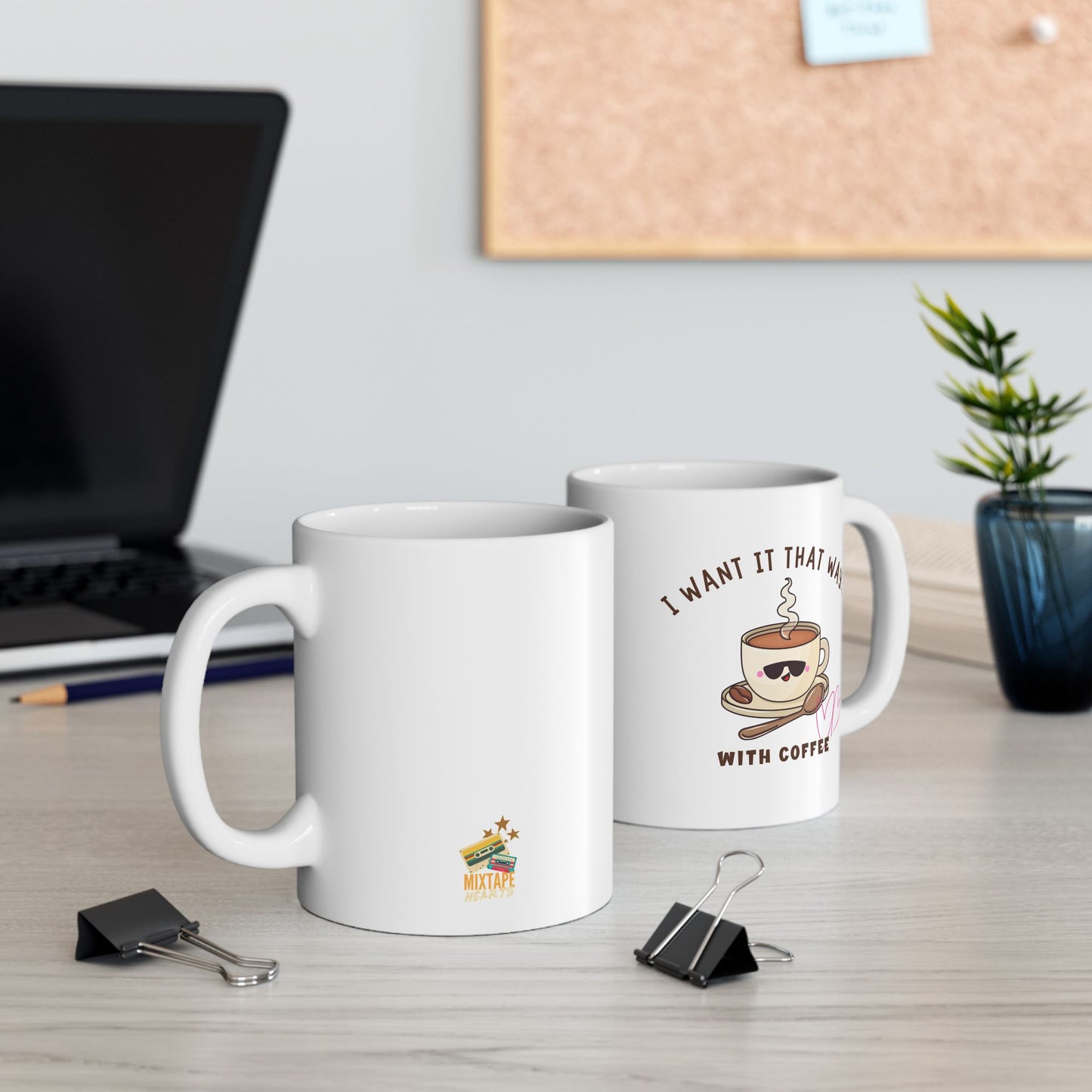Mug - 90s Nostalgic Backstreet Boys I Want It That Way Coffee - Mixtape Hearts