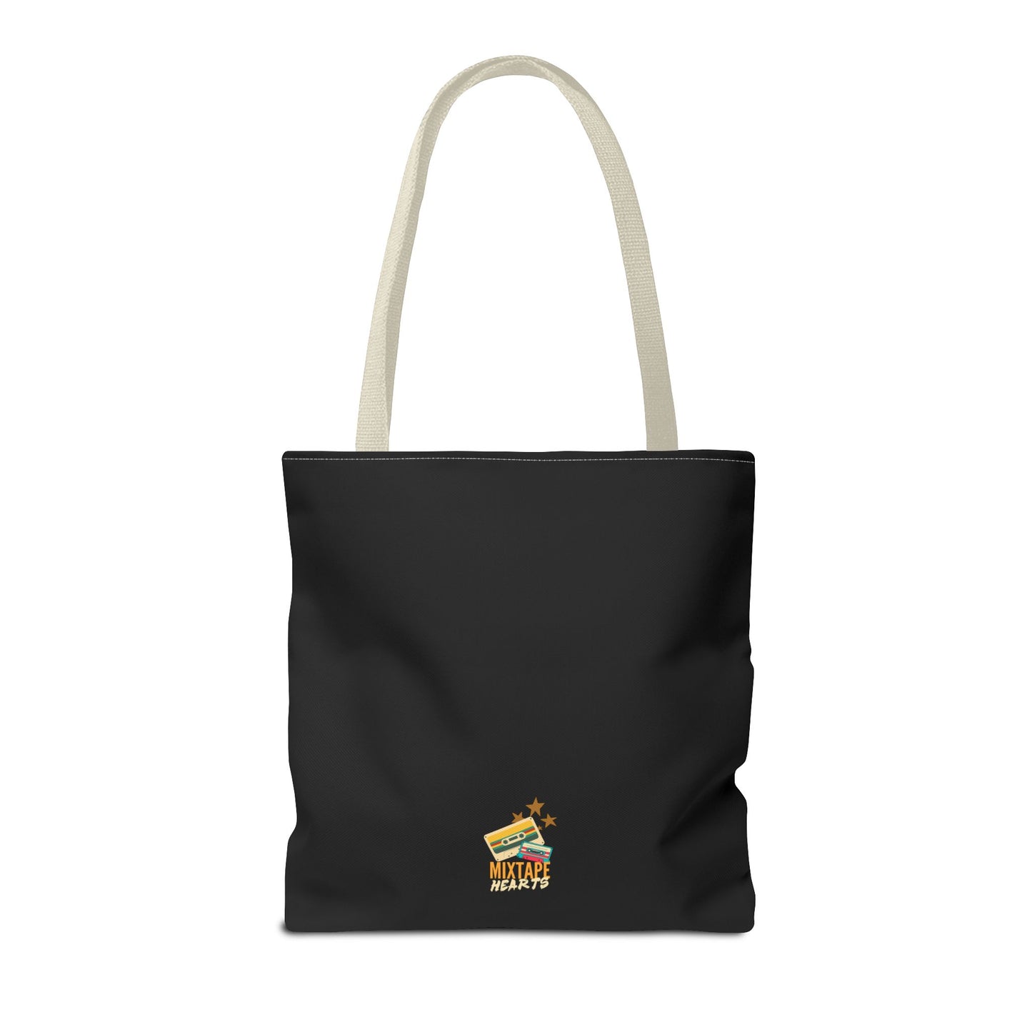 "Addicted to You" – Emotional Baggage Carry-All Tote, Music Lover Gift, Rock & Roll Style, Concert Tote, Gift for Him/Her, Festival Essentials - Mixtape Hearts