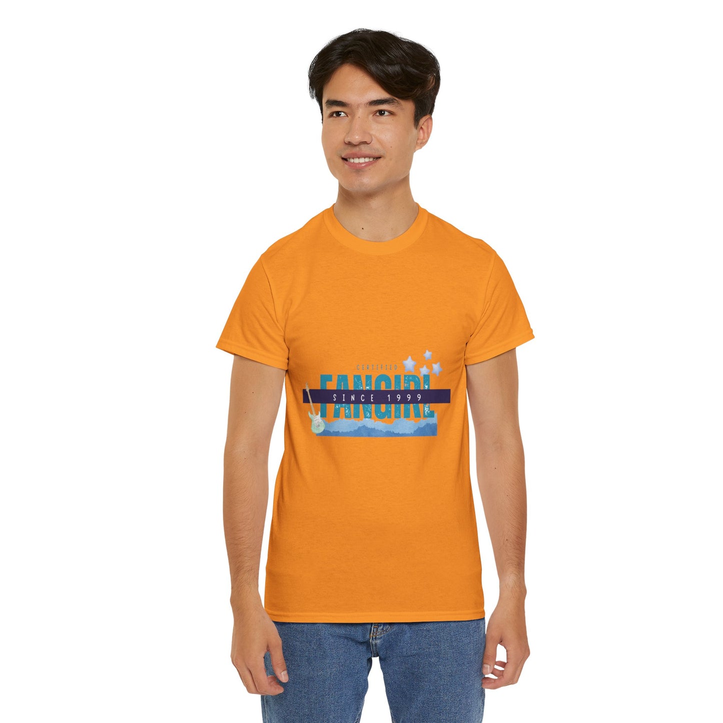 Certified Fangirl Since 1999 – Retro Pop Music Tee, Casual Tee, Graphic T-Shirt, Gift for Fans, Summer Wear, Everyday Comfort - Mixtape Hearts