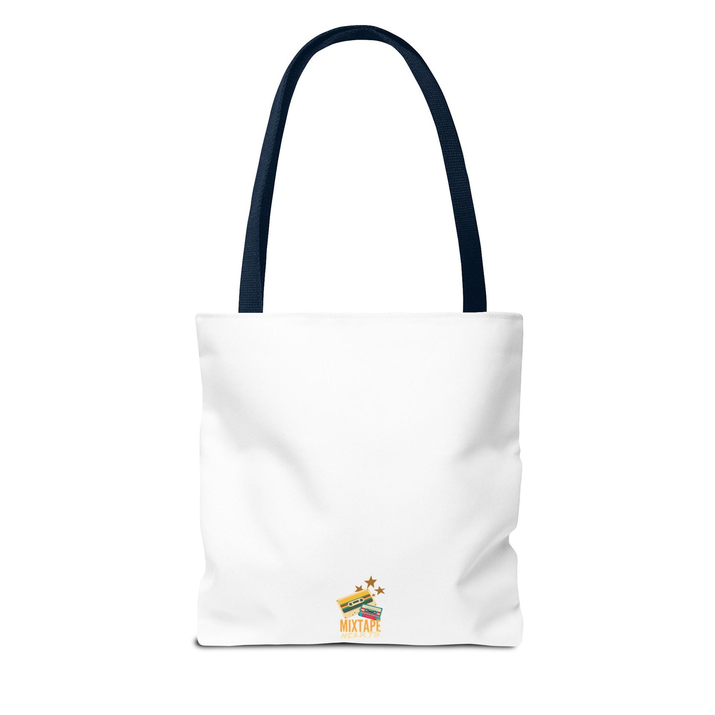"Addicted to You" – Emotional Baggage Carry-All Tote | Pop Art Style, Gift for Music Lovers, Stylish Canvas Bag for Shopping, Fun Everyday Use, Unique [...] - Mixtape Hearts