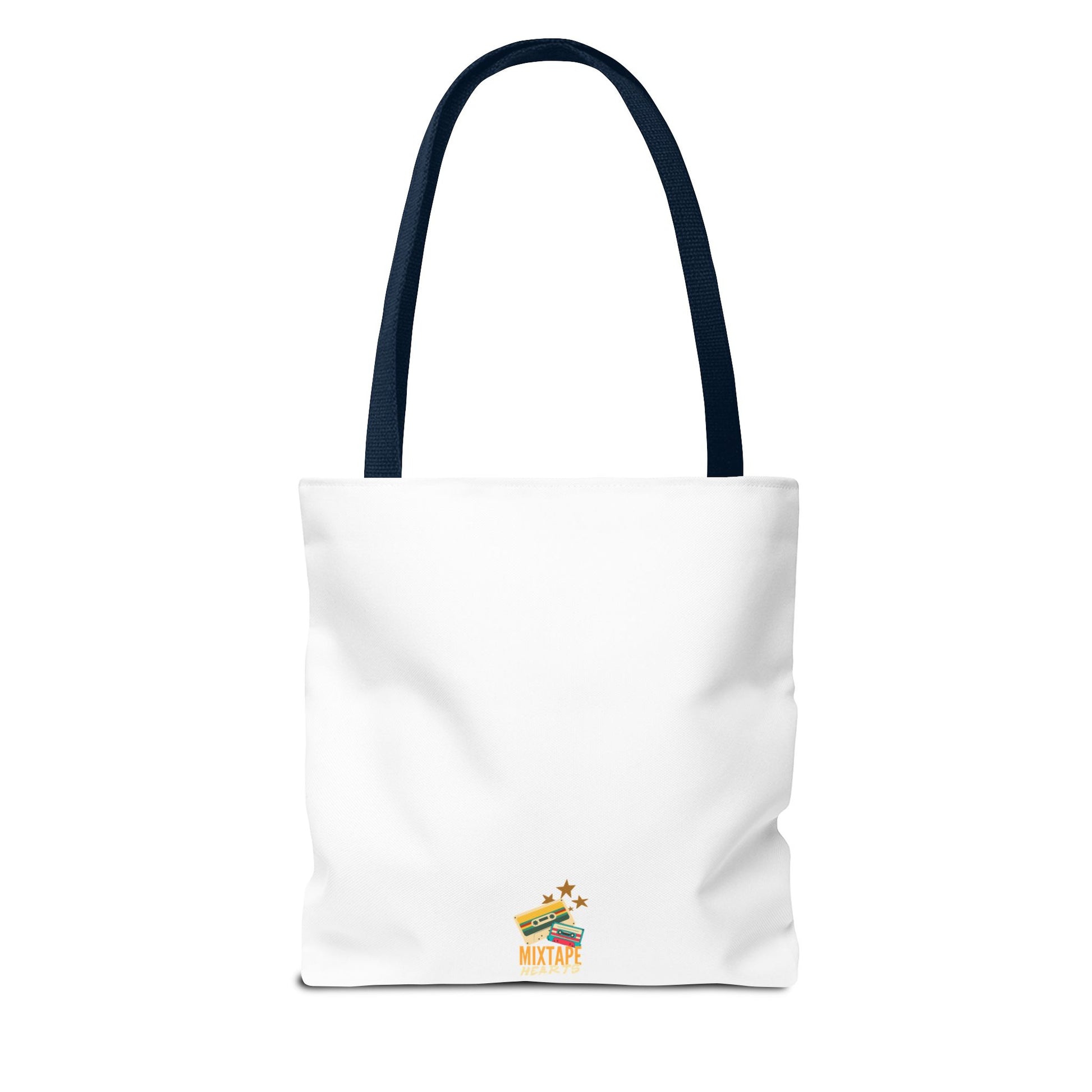 "Addicted to You" – Emotional Baggage Carry-All Tote | Pop Art Style, Gift for Music Lovers, Stylish Canvas Bag for Shopping, Fun Everyday Use, Unique [...] - Mixtape Hearts