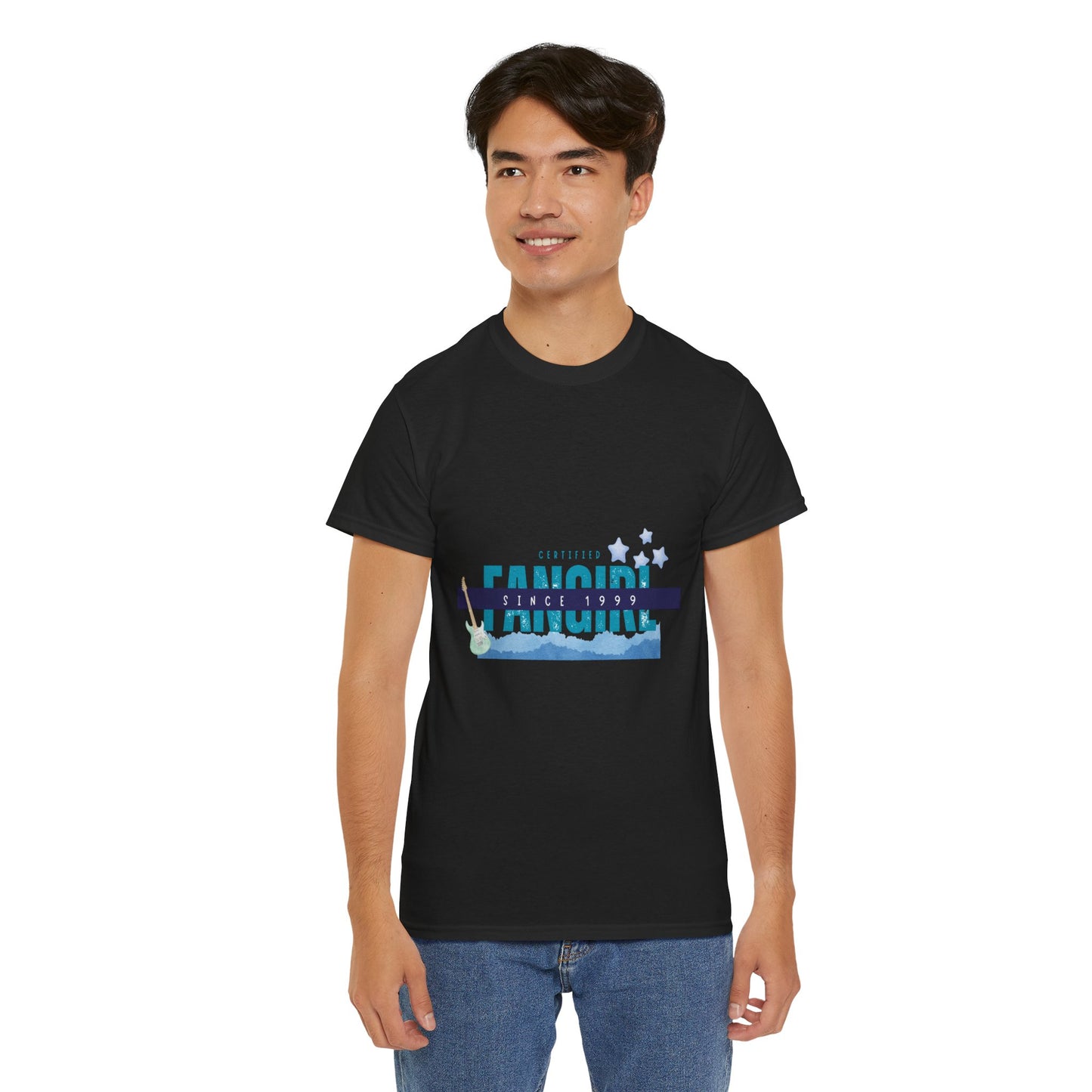Certified Fangirl Since 1999 – Retro Pop Music Tee, Casual Tee, Graphic T-Shirt, Gift for Fans, Summer Wear, Everyday Comfort - Mixtape Hearts