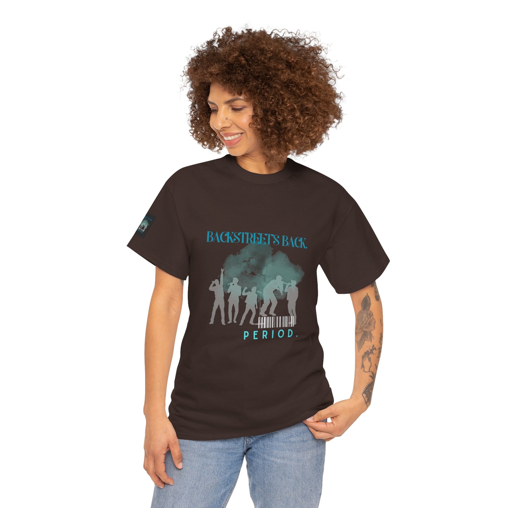 90s Pop Nostalgia Unisex Tee - Backstreet's Back Design - Mixtape Hearts