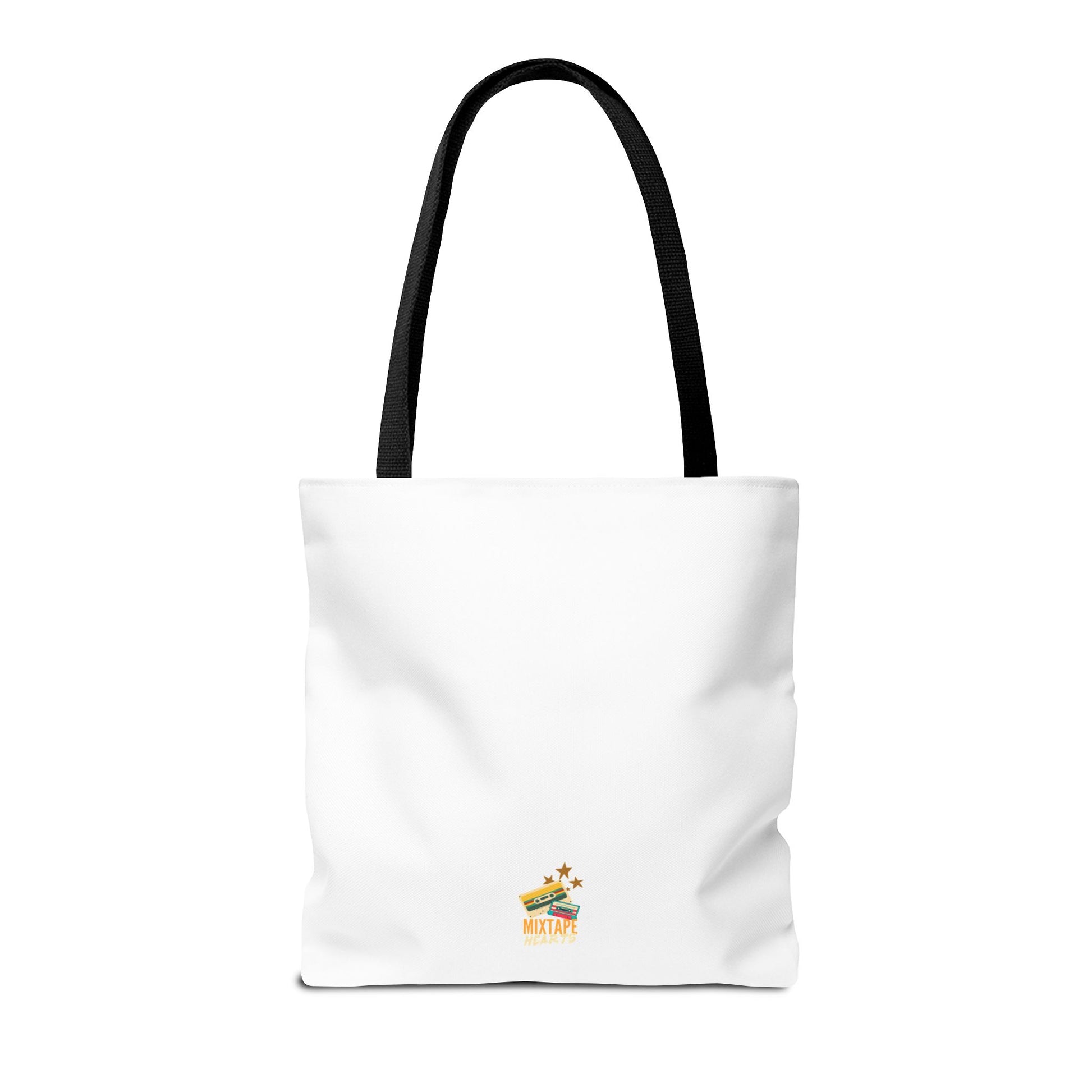 Pop Punk Princess Vibes – Loud & Cute Tote Bag– Emotional Era Tote Bag - AOP, Fun and Stylish, Perfect for Music Lovers, Gift for Friends, Everyday Use, Beach Bag, Eco-Friendly - Mixtape Hearts
