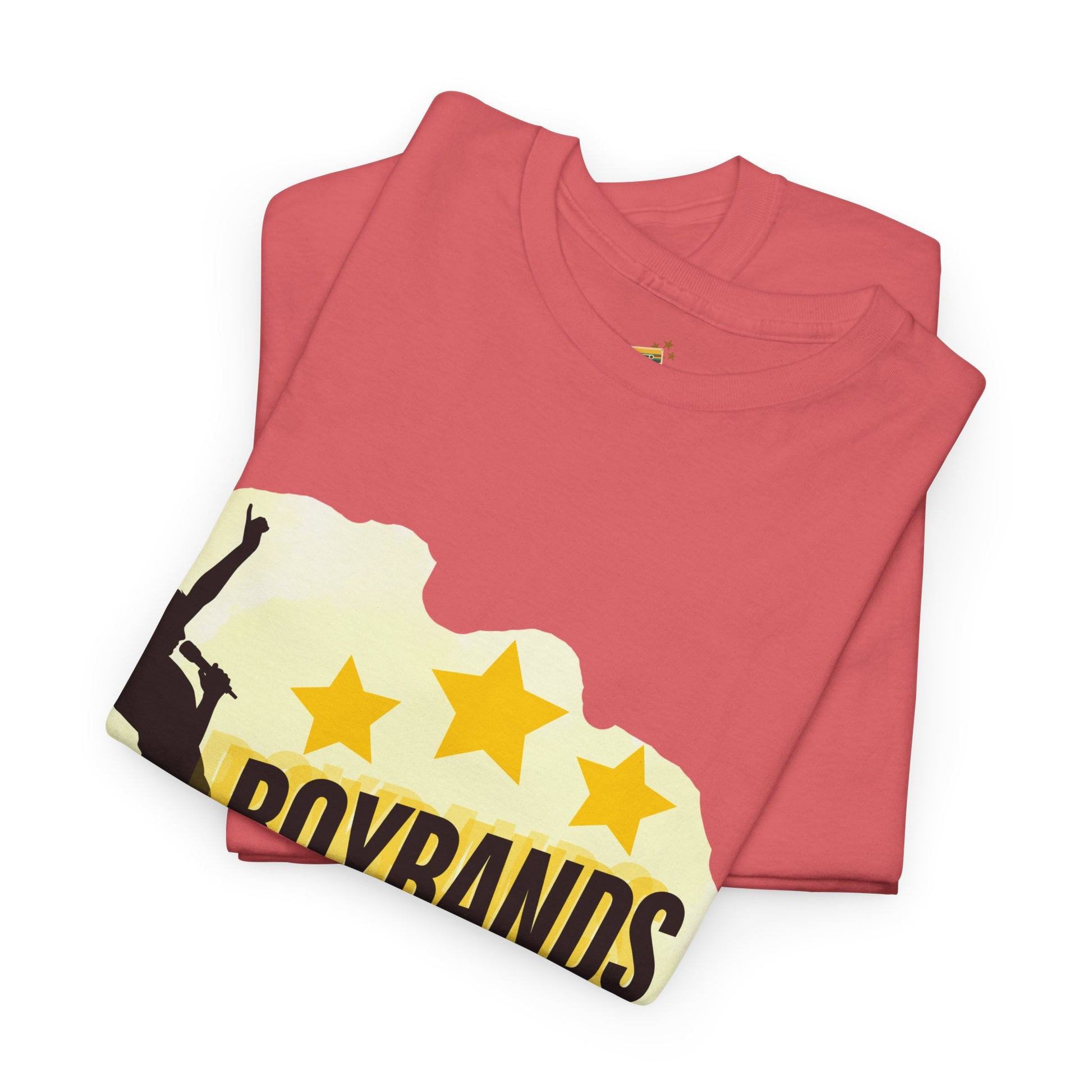 Boybands Raised Me Better Than School – Retro Fan Tee – Retro Pop Music Tee, Casual Tee, Graphic T-Shirt, Gift for Fans, Summer Wear, Everyday Comfort - Mixtape Hearts