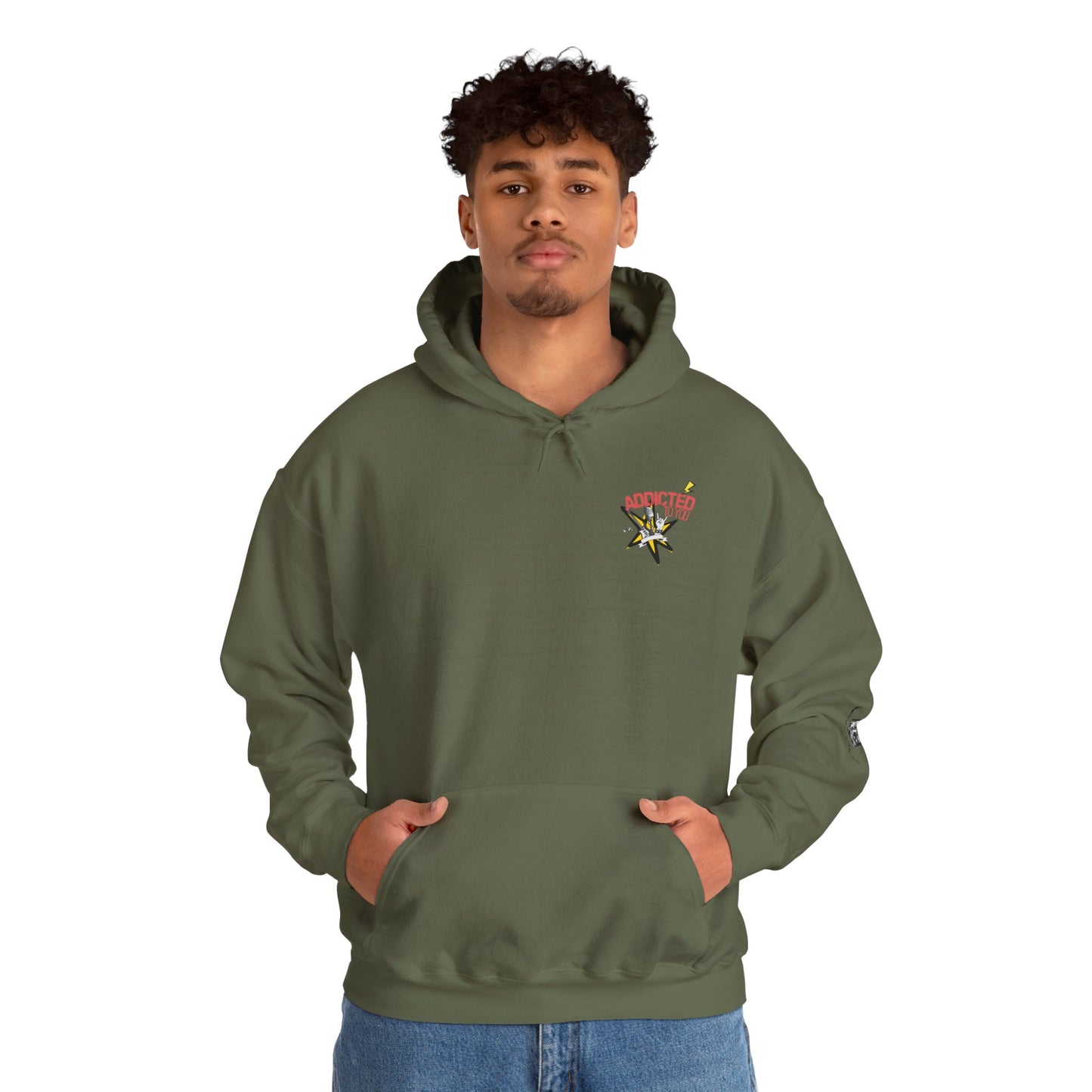 "Addicted to You" – Hoodie for the Lovesick & Lyrical - Addicted to You, Cute Gift for Her, Stylish Streetwear, Cozy Layering Piece, Unique Graphic Hoodie