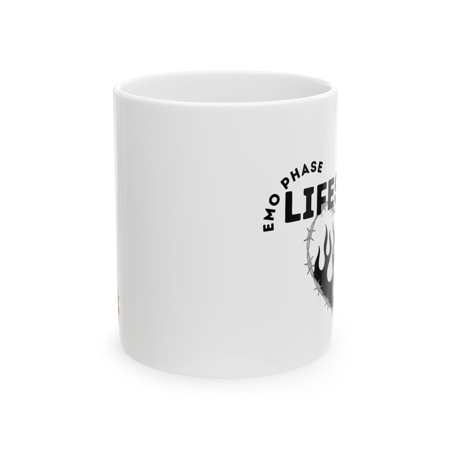 Emo Phase Lifestyle – Ceramic Mug – Nostalgic Boyband Mug – Nostalgic Boyband Mug - Unique Gift for Music Lovers, Coffee Cup, Tea Mug, Personalized Gift, Musician's Essential - Mixtape Hearts