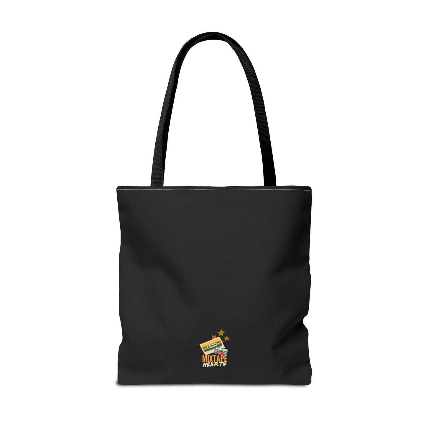 "Addicted to You" – Emotional Baggage Carry-All Tote, Music Lover Gift, Rock & Roll Style, Concert Tote, Gift for Him/Her, Festival Essentials - Mixtape Hearts