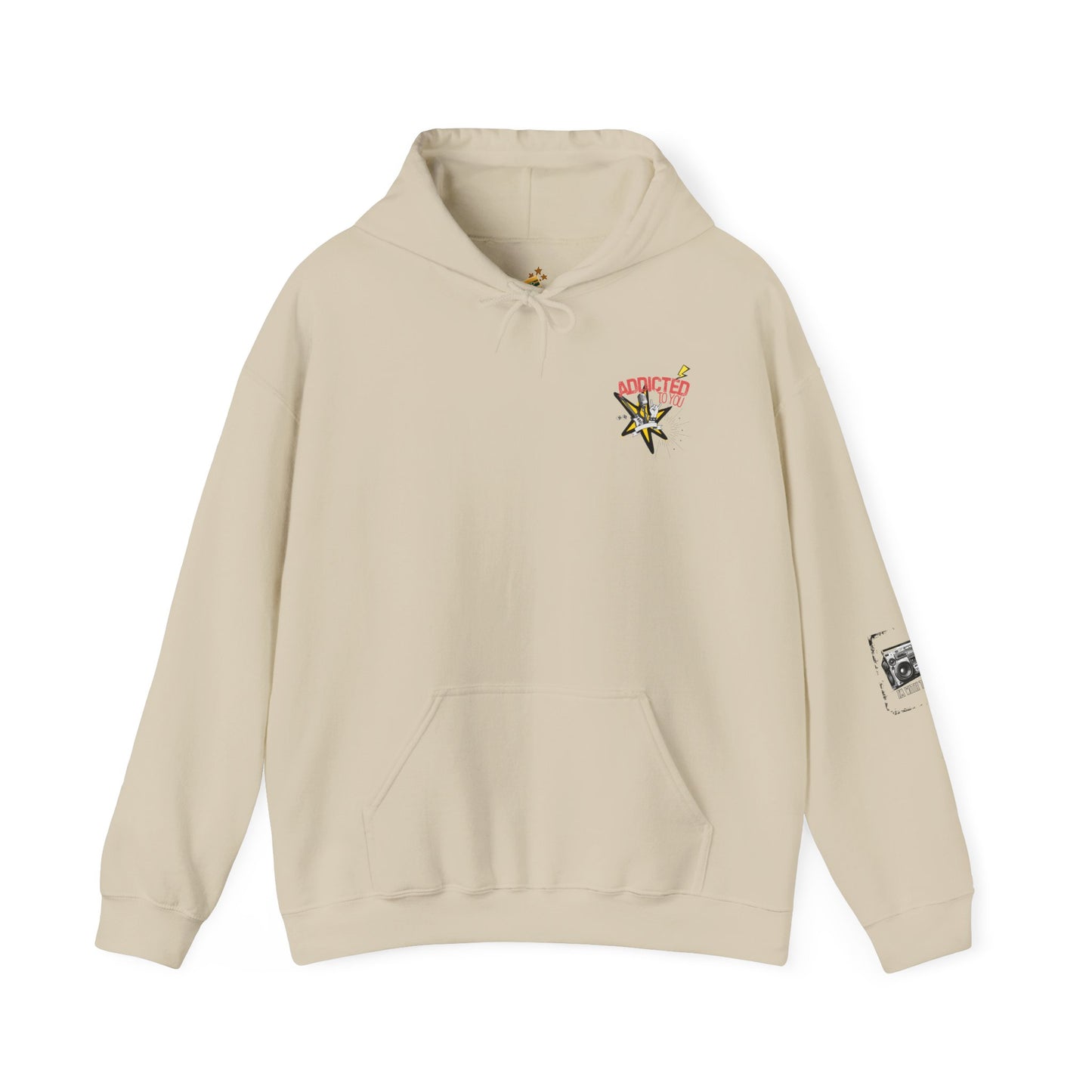 "Addicted to You" – Hoodie for the Lovesick & Lyrical - Addicted to You, Cute Gift for Her, Stylish Streetwear, Cozy Layering Piece, Unique Graphic Hoodie