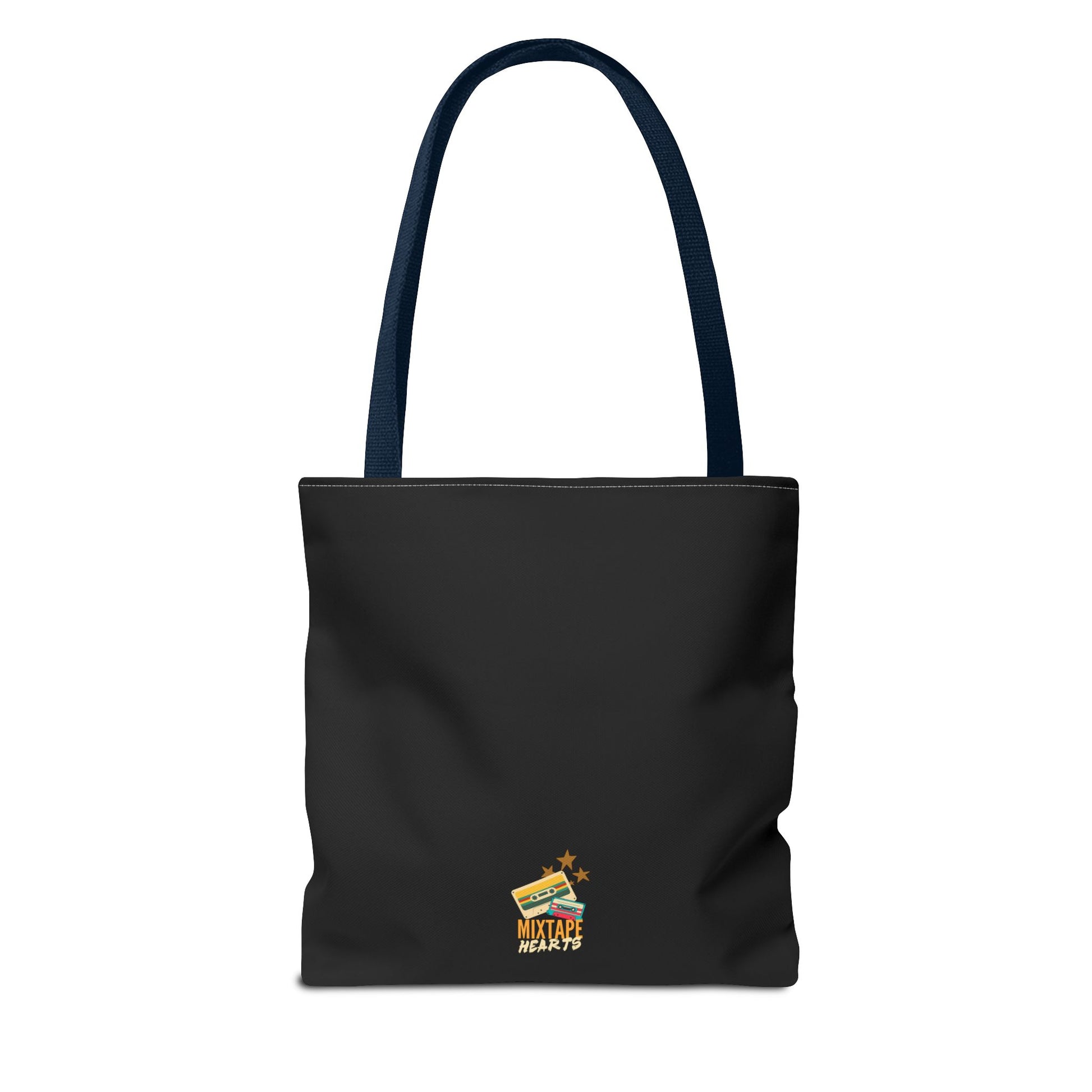 "Addicted to You" – Emotional Baggage Carry-All Tote, Music Lover Gift, Rock & Roll Style, Concert Tote, Gift for Him/Her, Festival Essentials - Mixtape Hearts