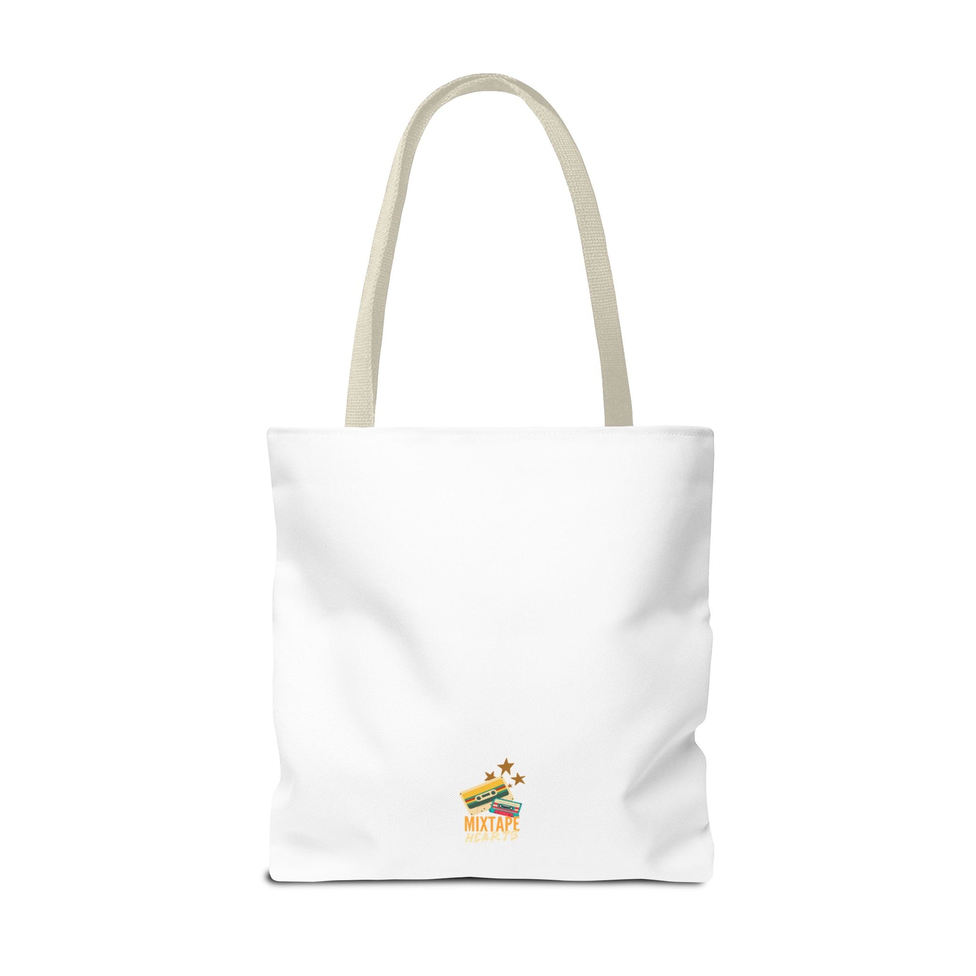 Certified Fanboy Since 1999 – Pop Music Tote Bag– Nostalgic Music Tote, Cute Tote, Gift for Fangirls, Fan Merchandise, Artsy Bag, AOP Design - Mixtape Hearts